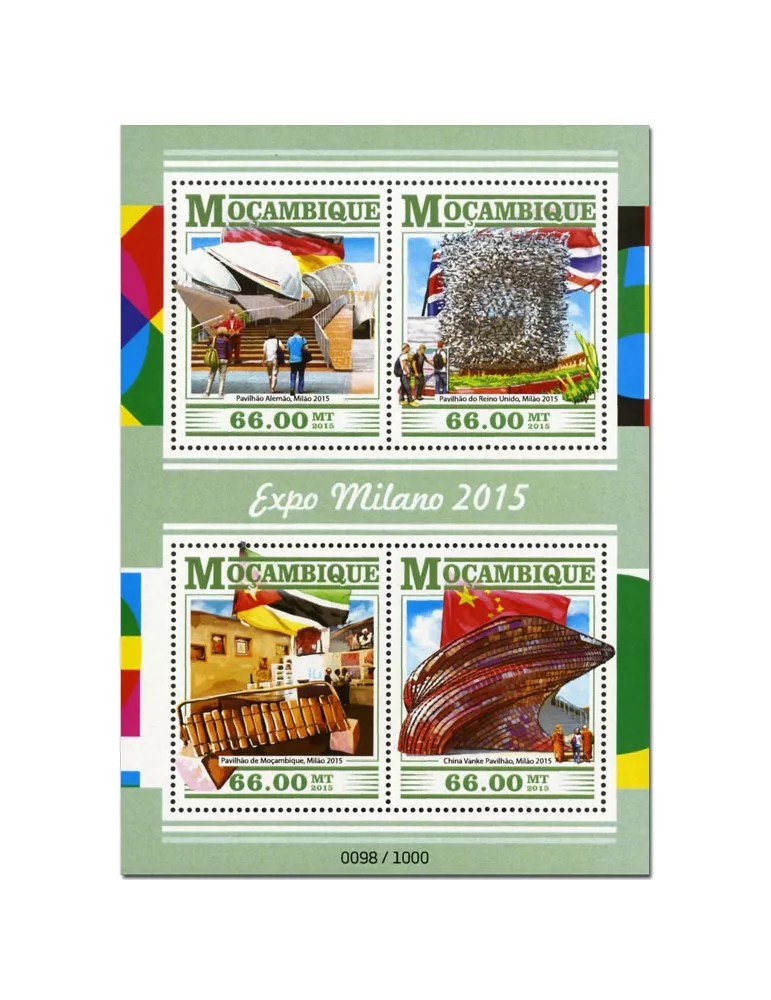 n° 6634 - Timbre MOZAMBIQUE Poste