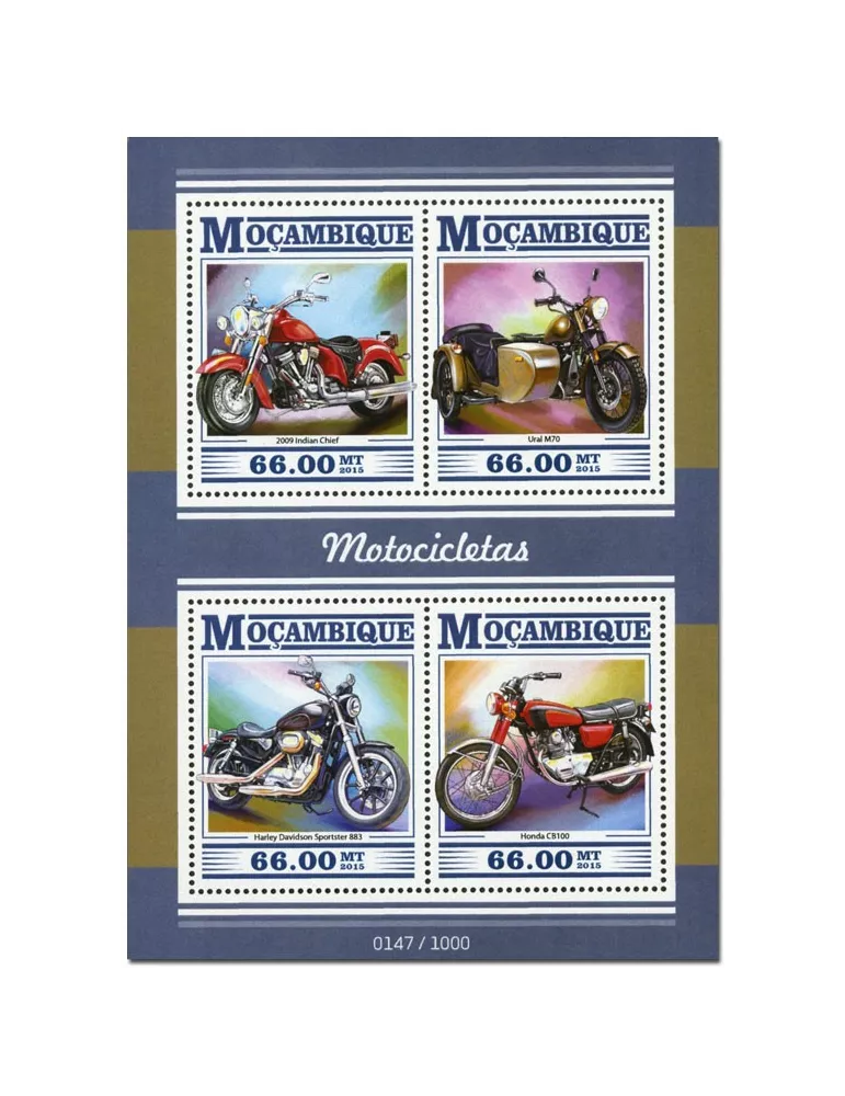 n° 6674 - Timbre MOZAMBIQUE Poste