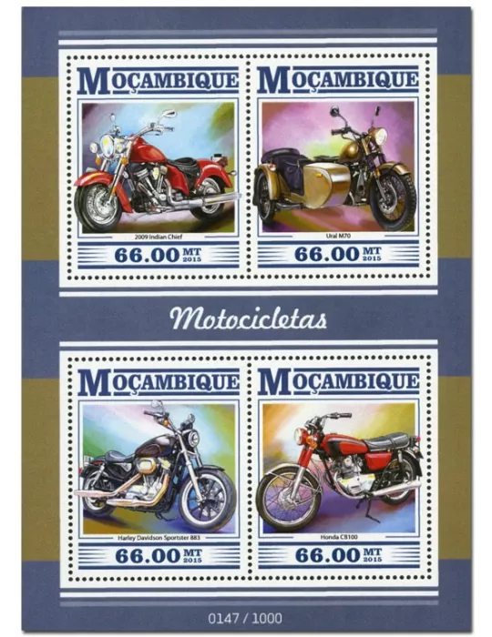 n° 6674 - Timbre MOZAMBIQUE Poste