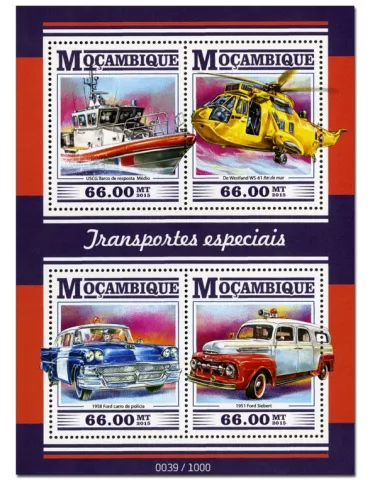 n° 6706 - Timbre MOZAMBIQUE Poste