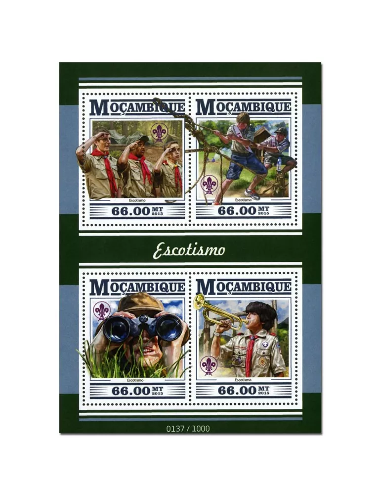 n° 6770 - Timbre MOZAMBIQUE Poste