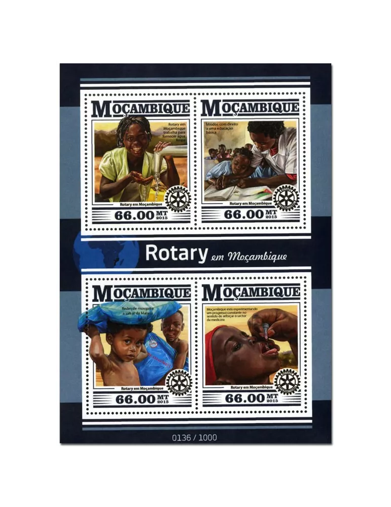 n° 6798 - Timbre MOZAMBIQUE Poste