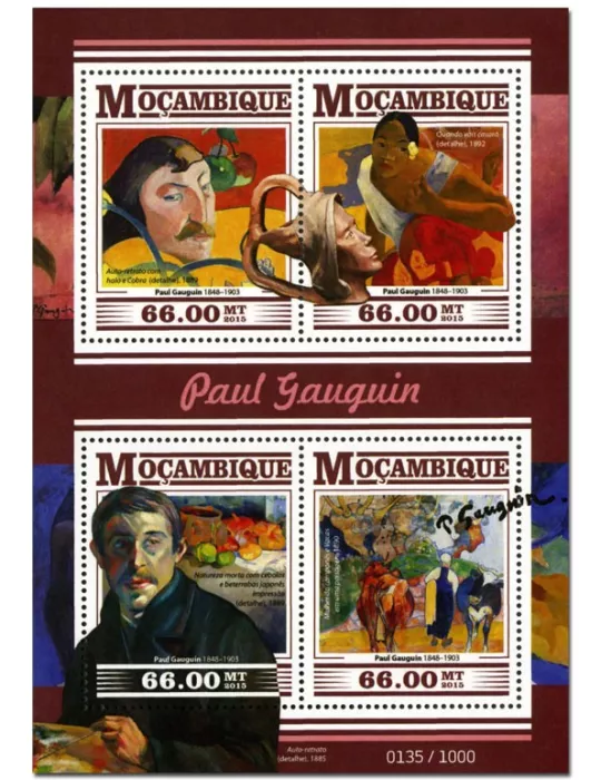 n° 6822 - Timbre MOZAMBIQUE Poste