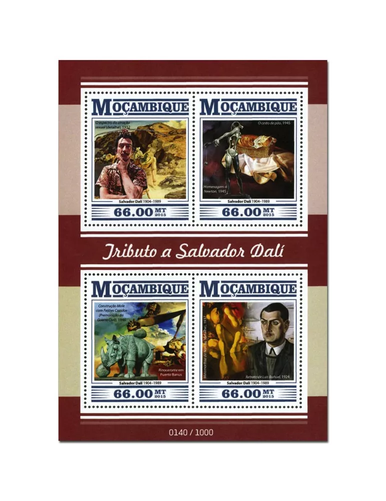 n° 6838 - Timbre MOZAMBIQUE Poste