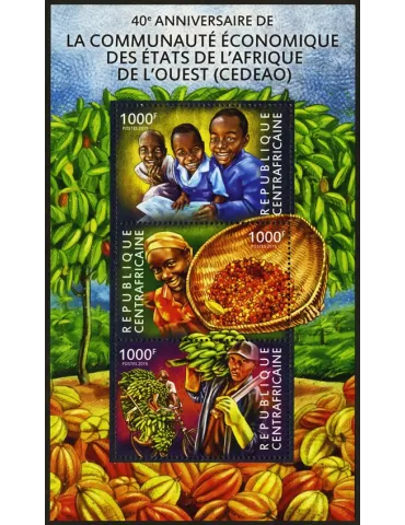 n° 3645 - Timbre CENTRAFRIQUE Poste