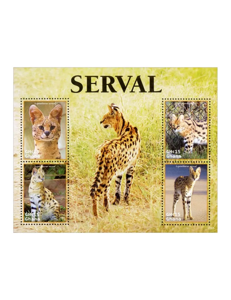 n° 3910/3913 - Timbre GHANA Poste