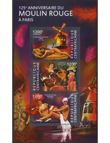 n° 3708 - Timbre CENTRAFRIQUE Poste