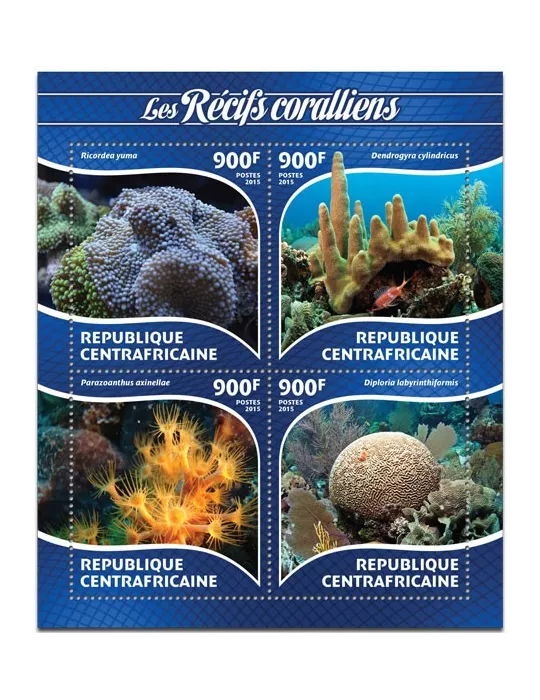 n° 3733 - Timbre CENTRAFRIQUE Poste