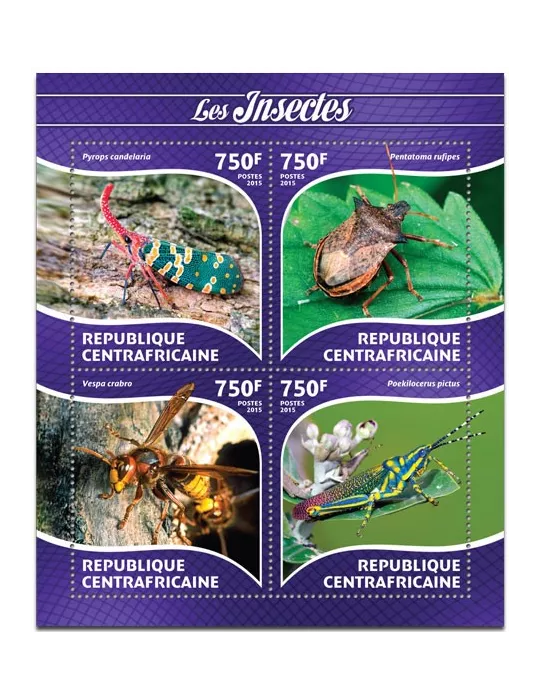 n° 3737 - Timbre CENTRAFRIQUE Poste