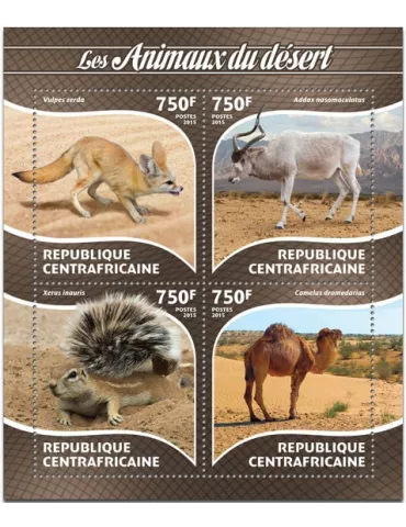 n° 3753 - Timbre CENTRAFRIQUE Poste