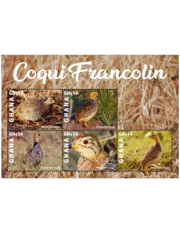 n° 3920/3924 - Timbre GHANA Poste