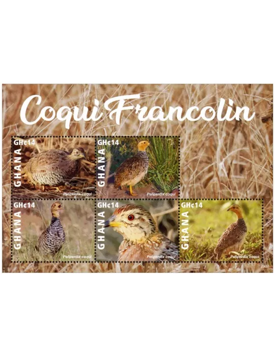 n° 3920/3924 - Timbre GHANA Poste