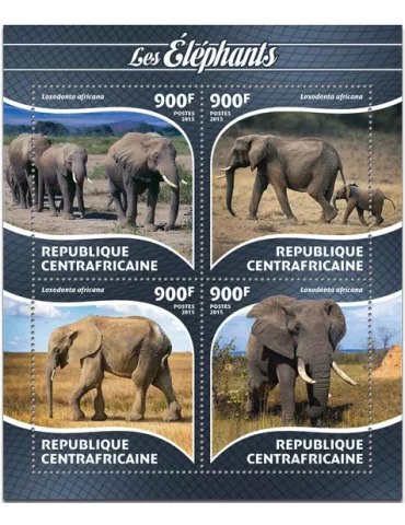 n° 3781 - Timbre CENTRAFRIQUE Poste