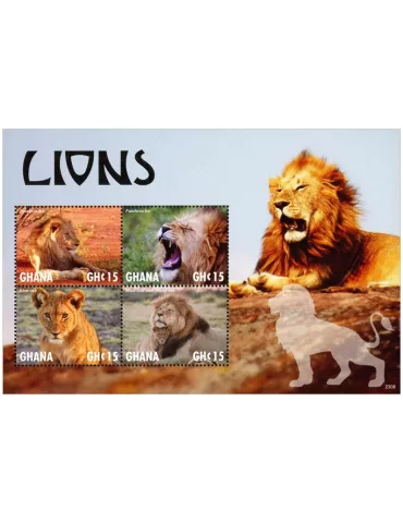 n° 3925/3928 - Timbre GHANA Poste