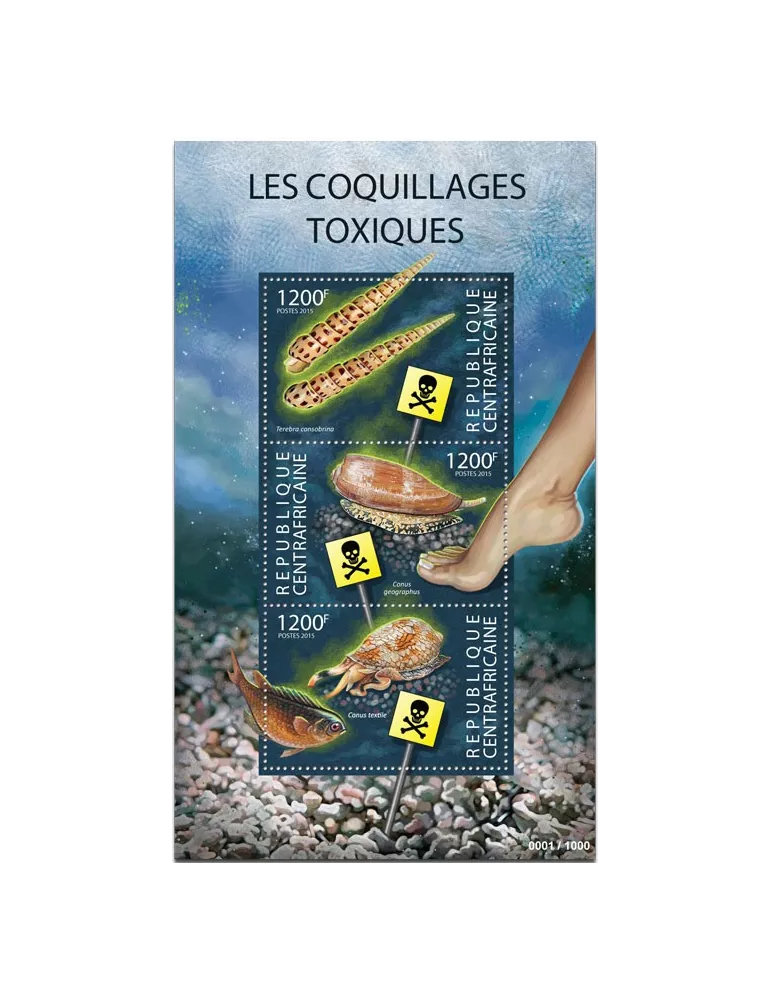 n° 3820 - Timbre CENTRAFRIQUE Poste