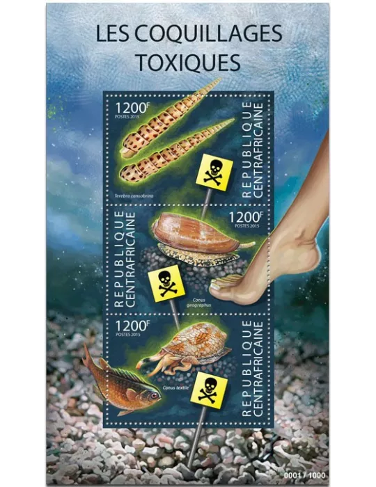 n° 3820 - Timbre CENTRAFRIQUE Poste