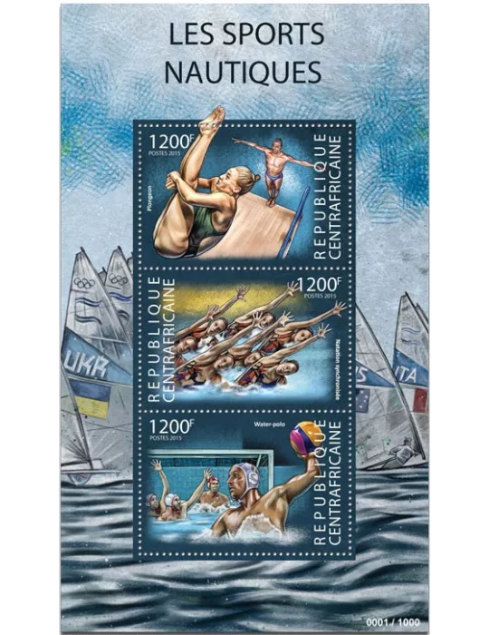 n° 3880 - Timbre CENTRAFRIQUE Poste