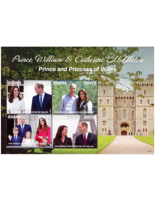 n° 3935/3938 - Timbre GHANA Poste