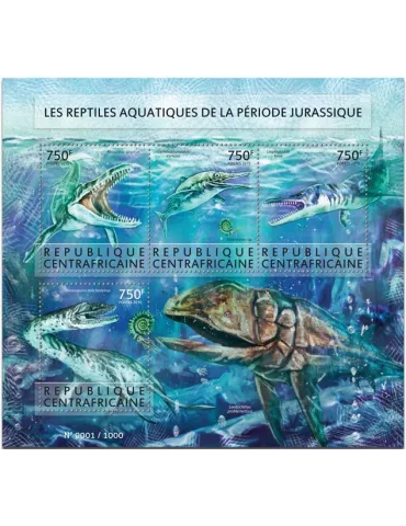 n° 3904 - Timbre CENTRAFRIQUE Poste