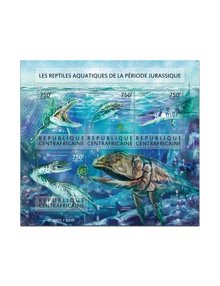 n° 3904 - Timbre CENTRAFRIQUE Poste