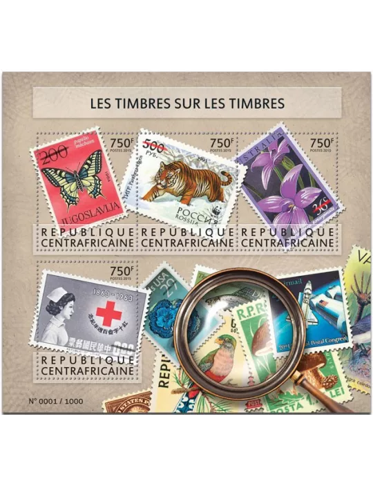 n° 3912 - Timbre CENTRAFRIQUE Poste