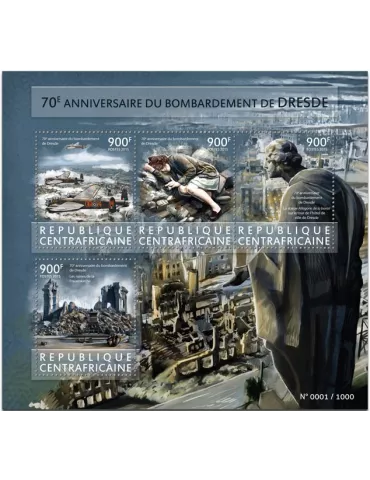 n° 3948 - Timbre CENTRAFRIQUE Poste