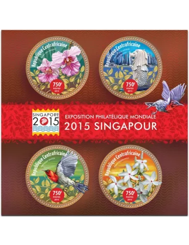 n° 3984 - Timbre CENTRAFRIQUE Poste