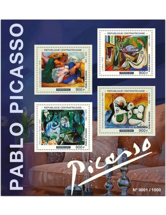 n° 4040 - Timbre CENTRAFRIQUE Poste