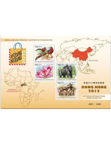 n° 4088 - Timbre CENTRAFRIQUE Poste