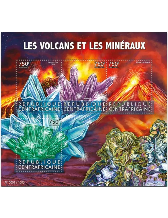 n° 4100 - Timbre CENTRAFRIQUE Poste