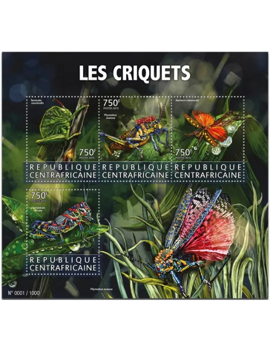 n° 4108 - Timbre CENTRAFRIQUE Poste