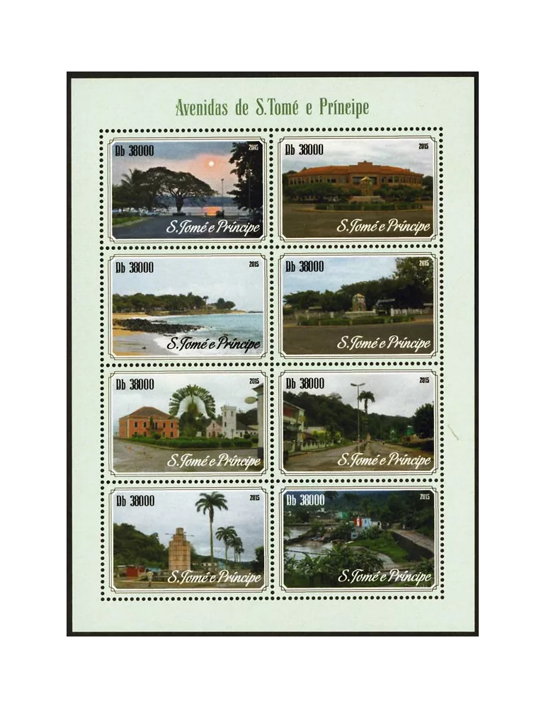 n° 4871 - Timbre SAINT-THOMAS ET PRINCE Poste