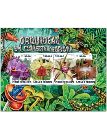 n° 4891 - Timbre SAINT-THOMAS ET PRINCE Poste