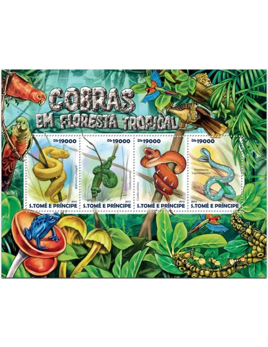 n° 4907 - Timbre SAINT-THOMAS ET PRINCE Poste