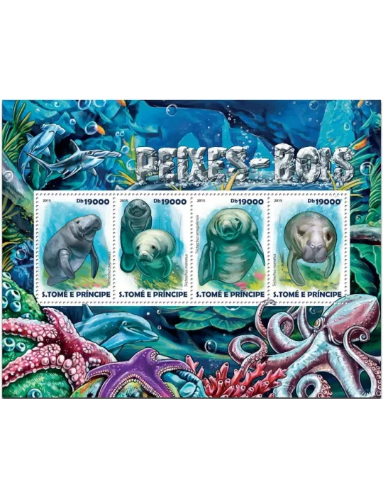 n° 4919 - Timbre SAINT-THOMAS ET PRINCE Poste