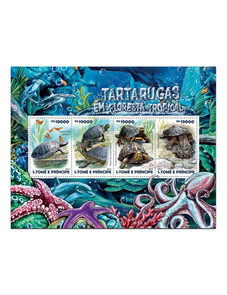 n° 4943 - Timbre SAINT-THOMAS ET PRINCE Poste