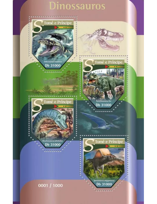 n° 5119 - Timbre SAINT-THOMAS ET PRINCE Poste