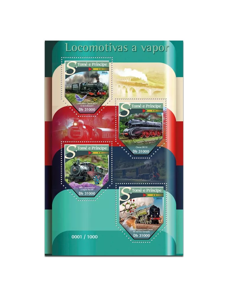 n° 5175 - Timbre SAINT-THOMAS ET PRINCE Poste