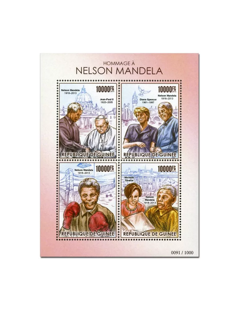 n° 7958 - Timbre GUINÉE Poste