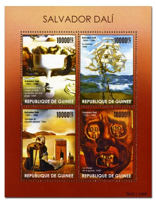 n° 7978 - Timbre GUINÉE Poste