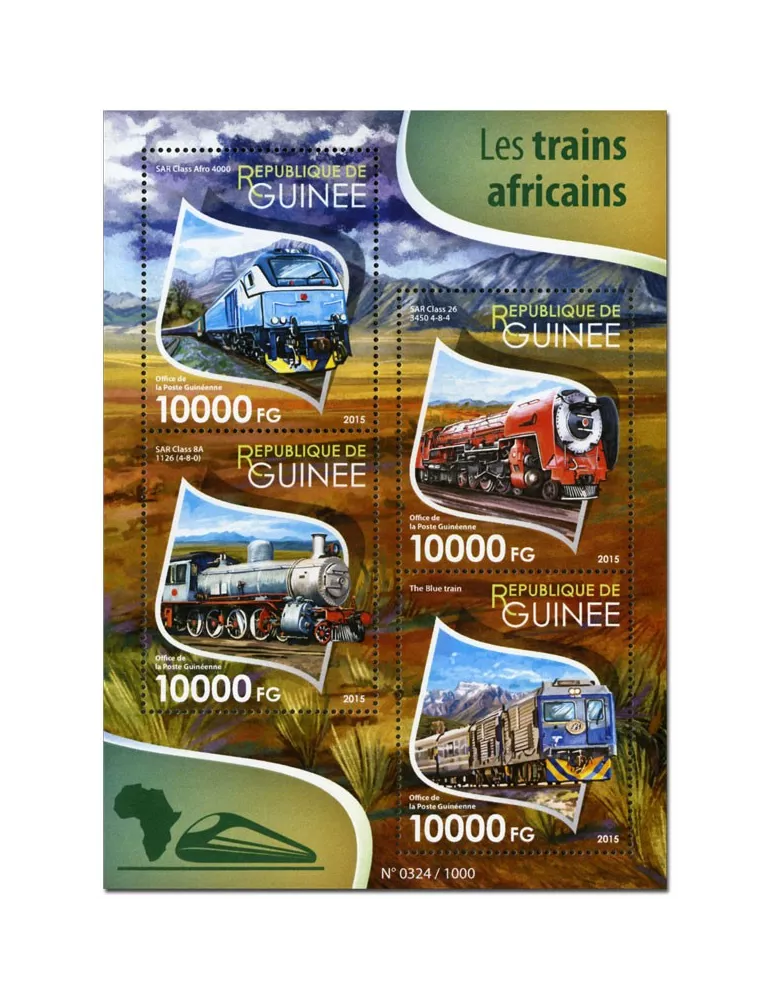 n° 8006 - Timbre GUINÉE Poste