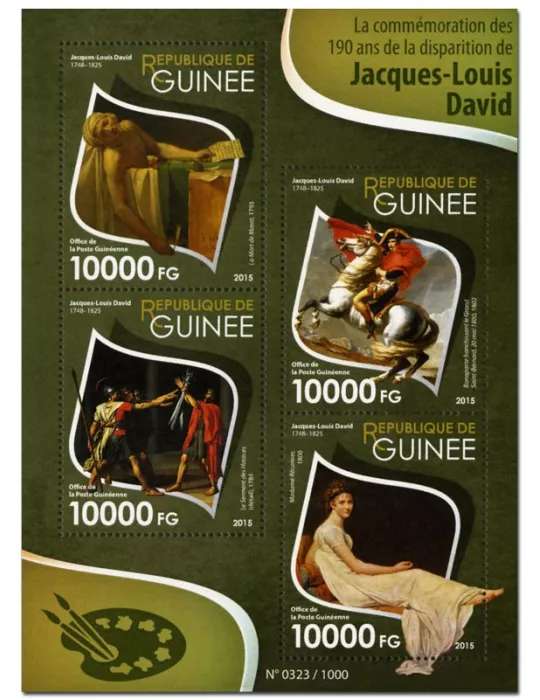 n° 8026 - Timbre GUINÉE Poste
