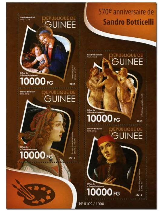 n° 8082 - Timbre GUINÉE Poste