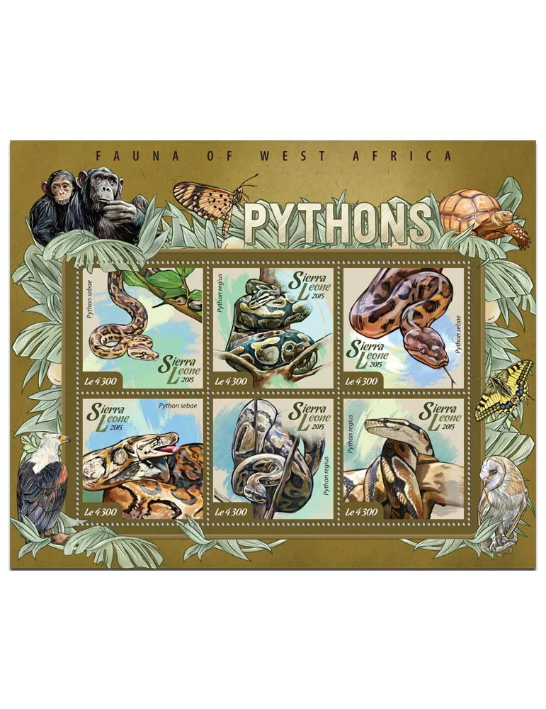 n° 5059 - Timbre SIERRA LEONE Poste