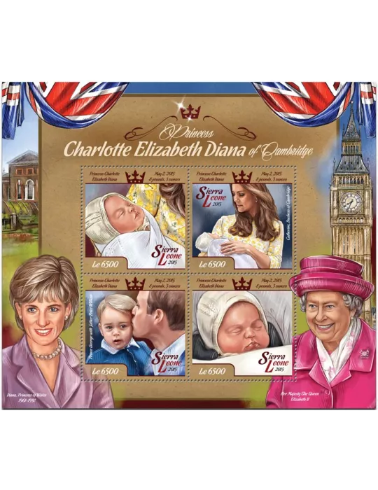 n° 5077 - Timbre SIERRA LEONE Poste