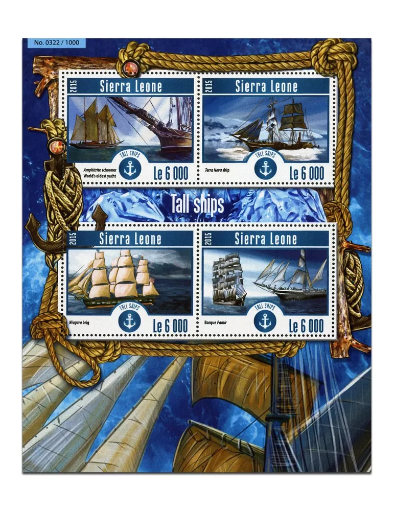 n° 5165 - Timbre SIERRA LEONE Poste