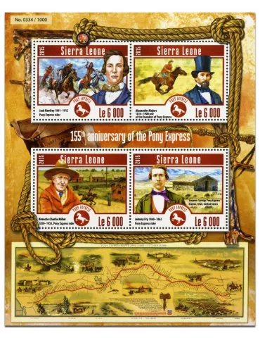 n° 5229 - Timbre SIERRA LEONE Poste