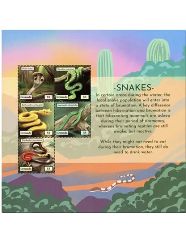 n° 6644/6648 - Timbre GRENADE Poste