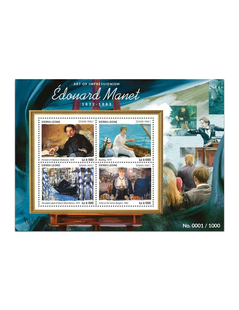 n° 5337 - Timbre SIERRA LEONE Poste