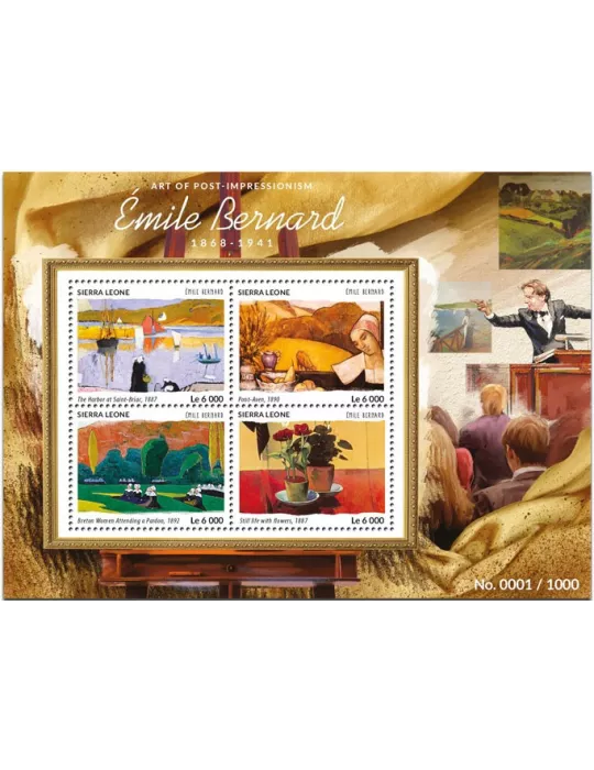 n° 5401 - Timbre SIERRA LEONE Poste